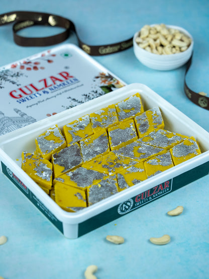 Kesar Kaju Katli